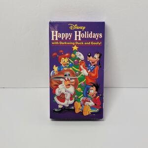 Disney Happy Holidays with‎ Darkwing Duck and Goofy VHS